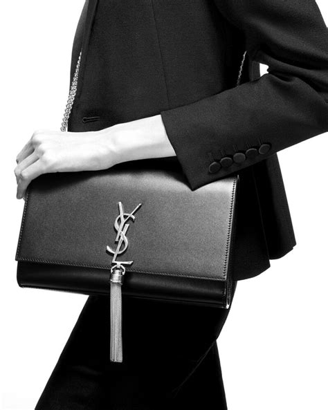 ysl kate monogram medium tassel|KATE MEDIUM TASSEL IN GRAIN DE POUDRE EMBOSSED .